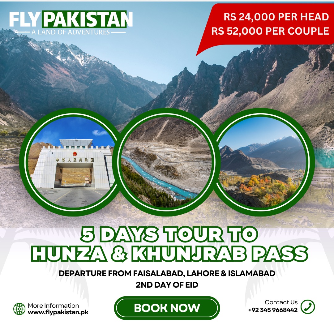 Book Deal 5 Days Tour To Hunza And Naltar Valley On Eid Ul Azha
